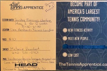Tennis Apprentice